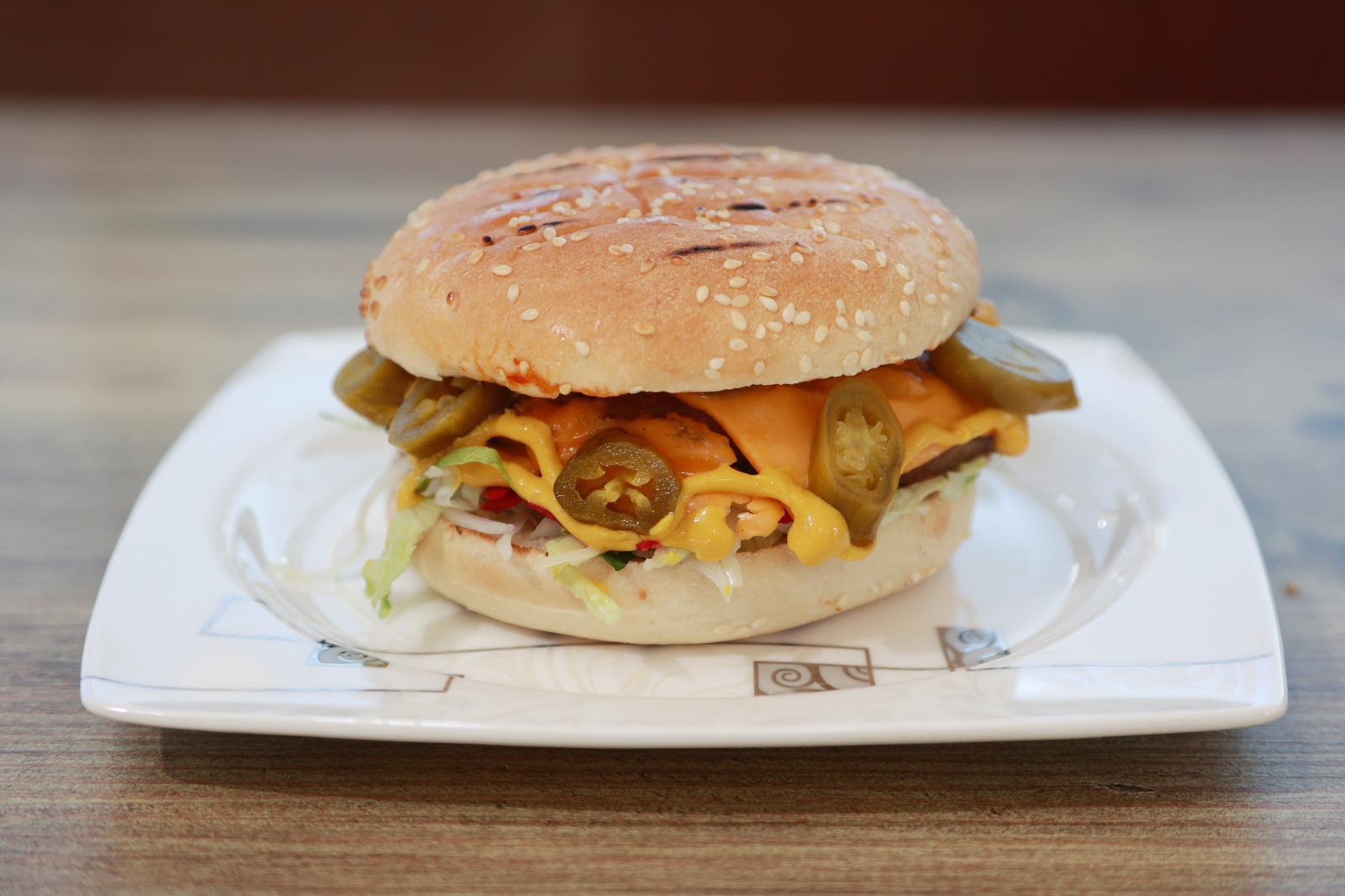 Quarter Mexican Cheese Burger