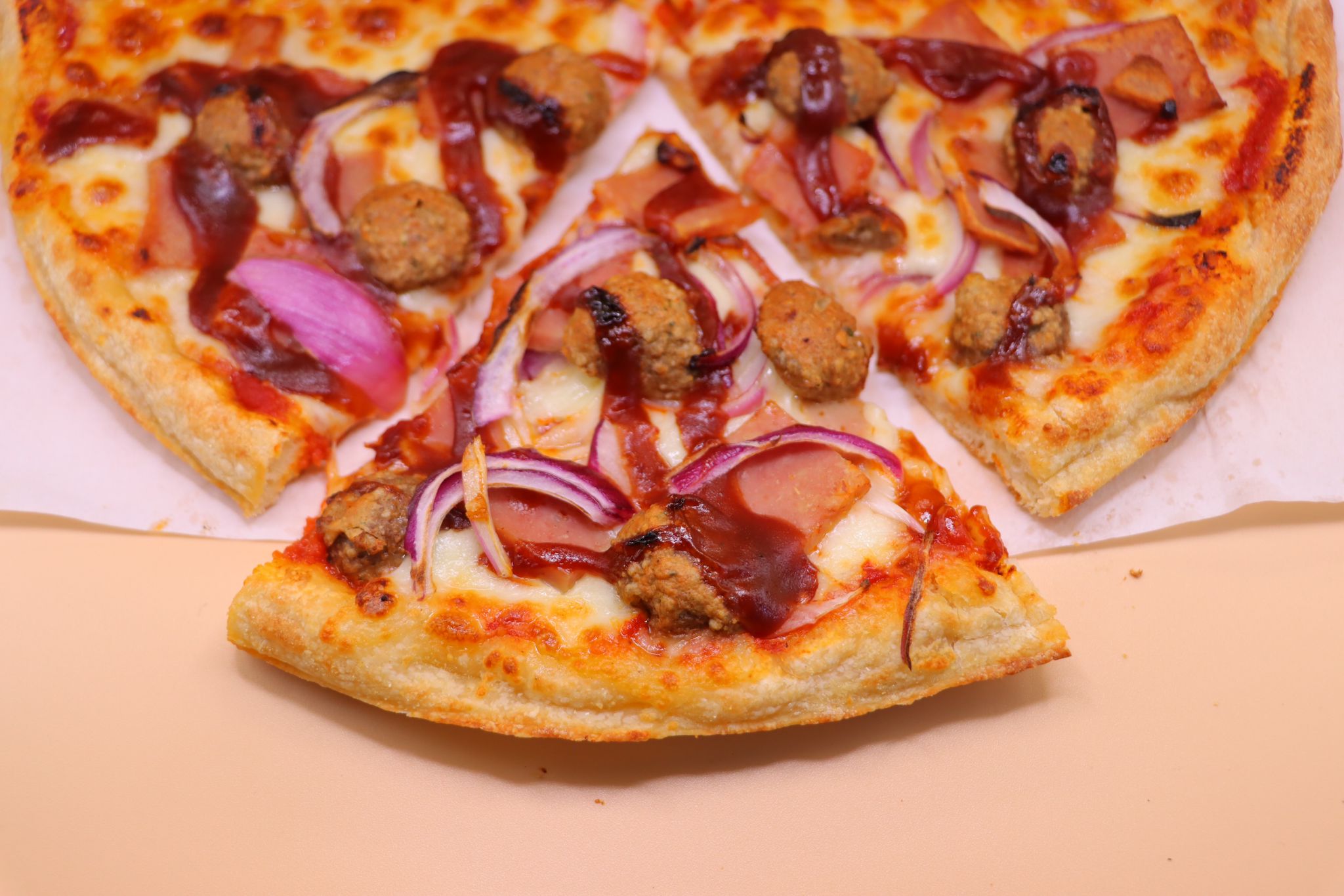 Meatball Feast Pizza