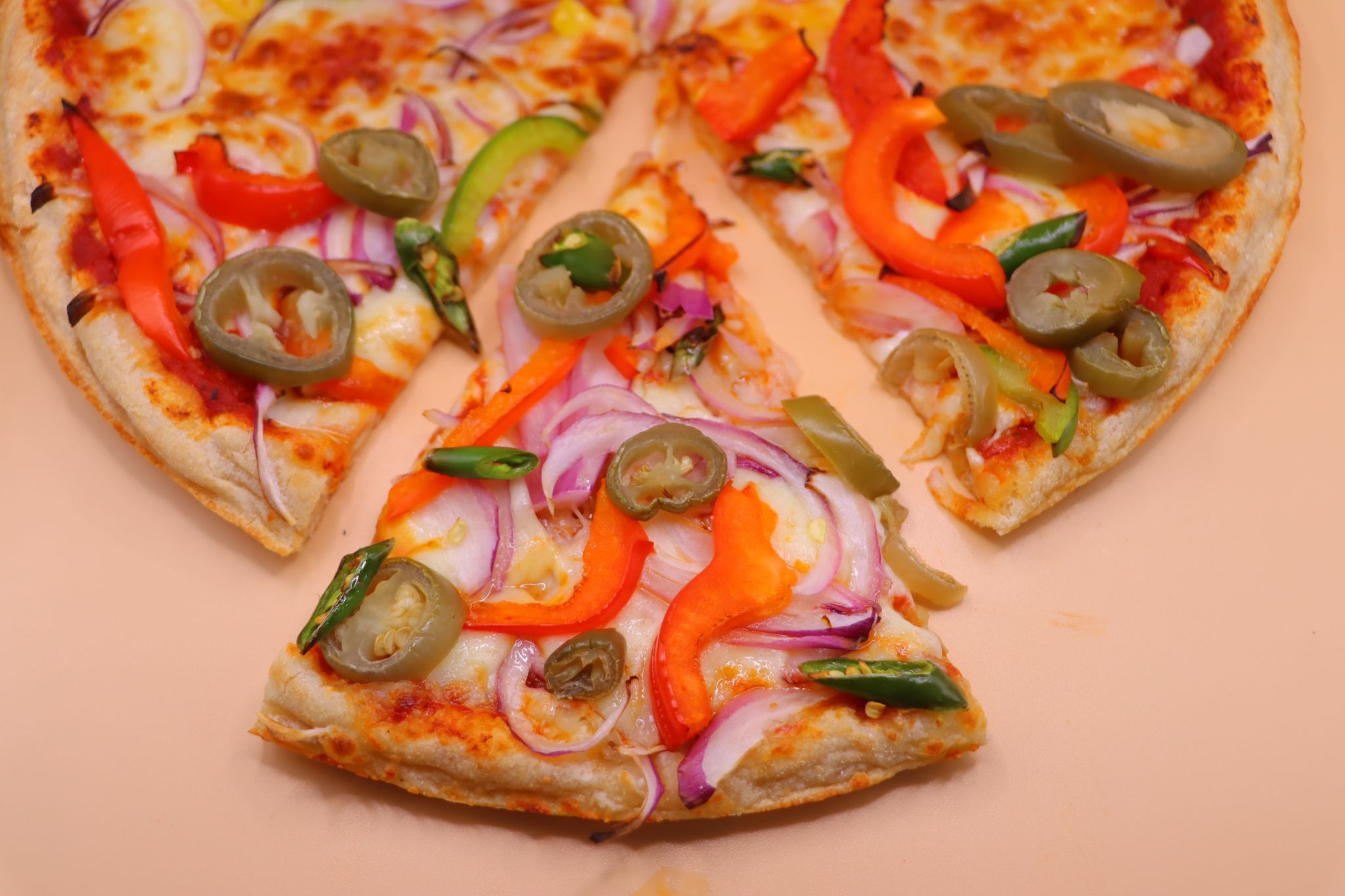 Vegetarian Sizzler Pizza