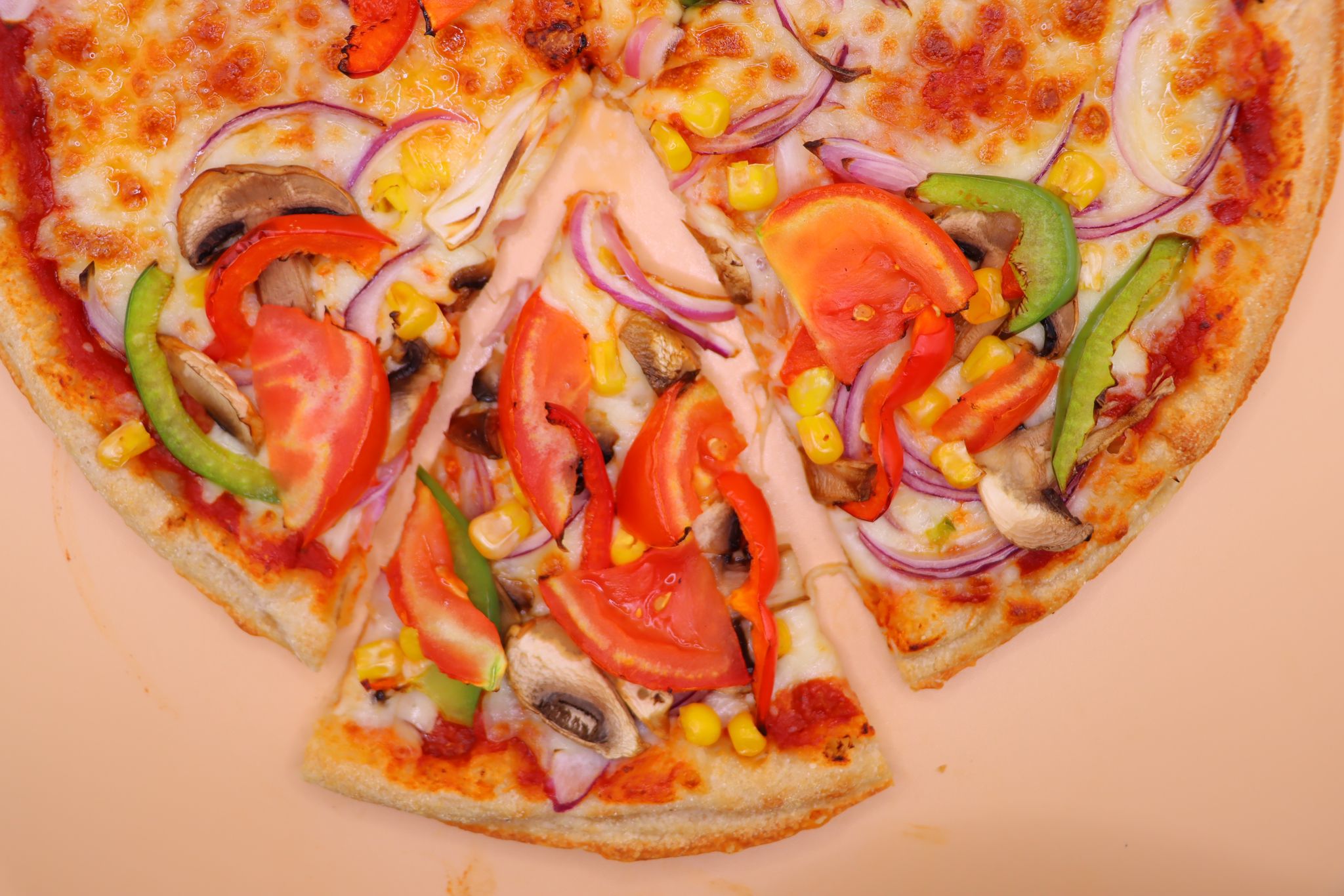 Vegetarian Deluxe Pizza