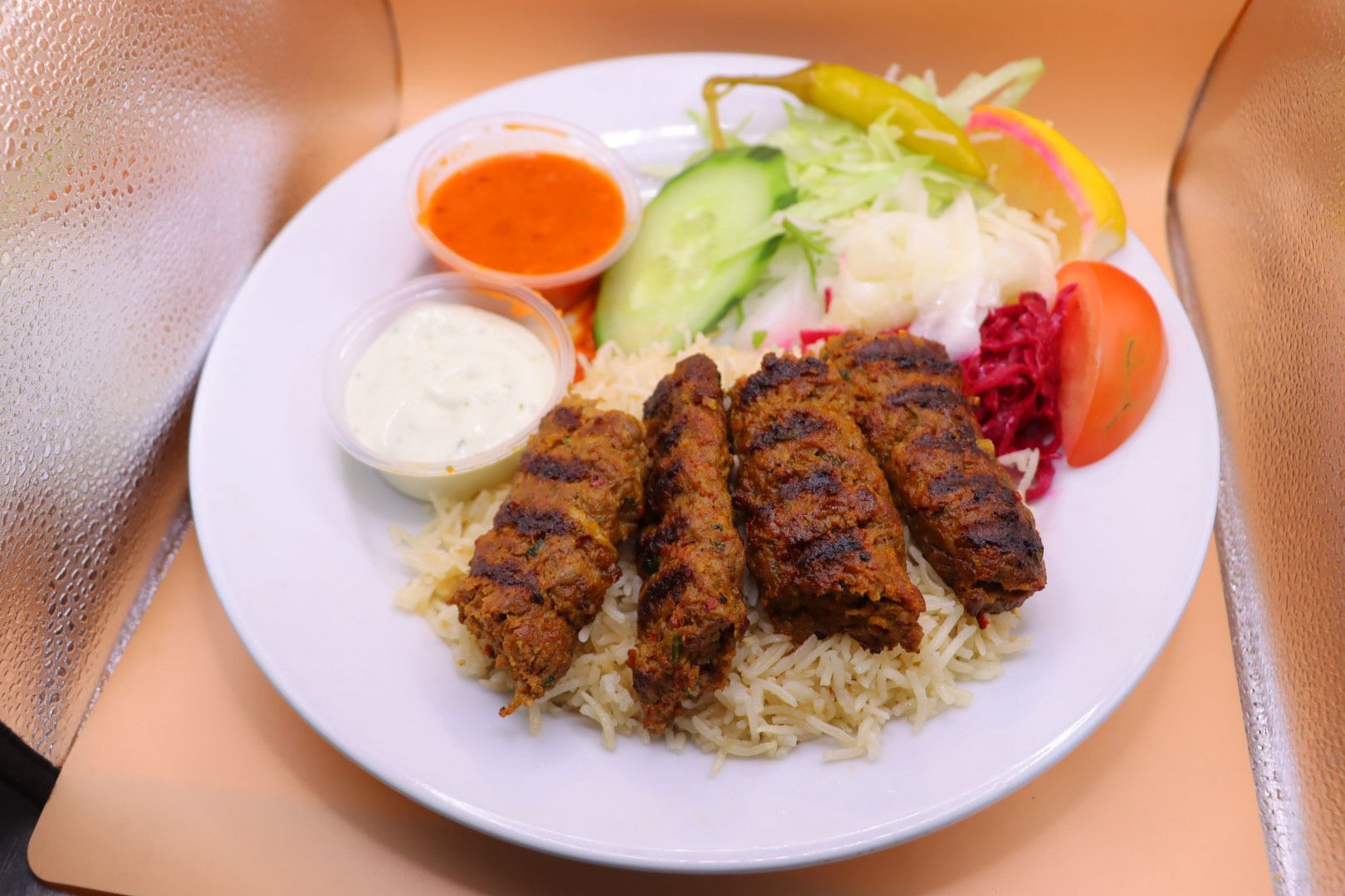 Kofte and Rice