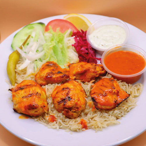 Chicken Shish and Rice