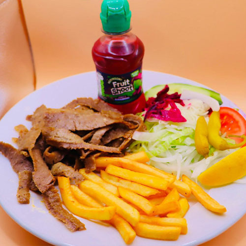 Kids Doner Meat and Chips