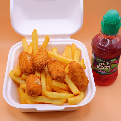 Kids Scampi 5 Pcs and Chips