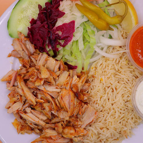 Chicken Doner and Rice