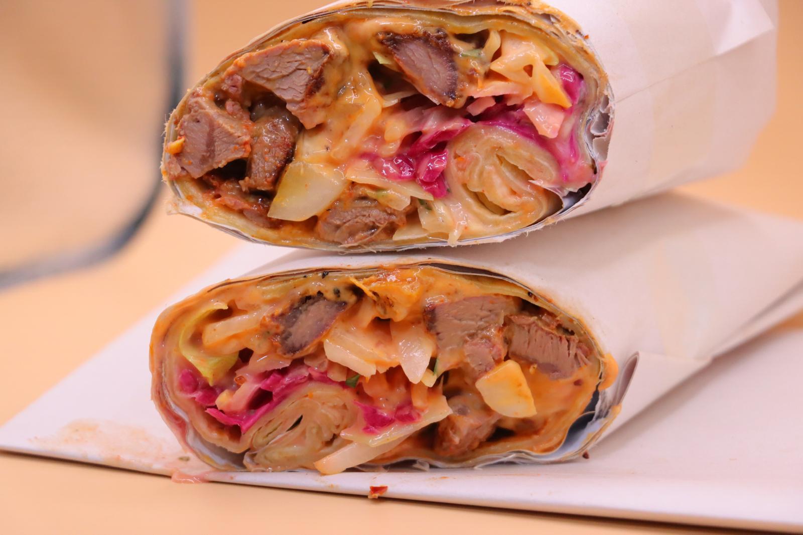 Lamb Shish Wrap